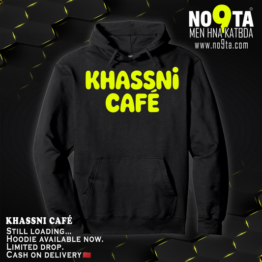 KHASSNI CAFÉ Hoodie – Funny Streetwear | NO9TA