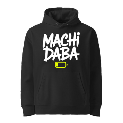 MACHI DABA – Low Battery Hoodie | Moroccan Streetwear