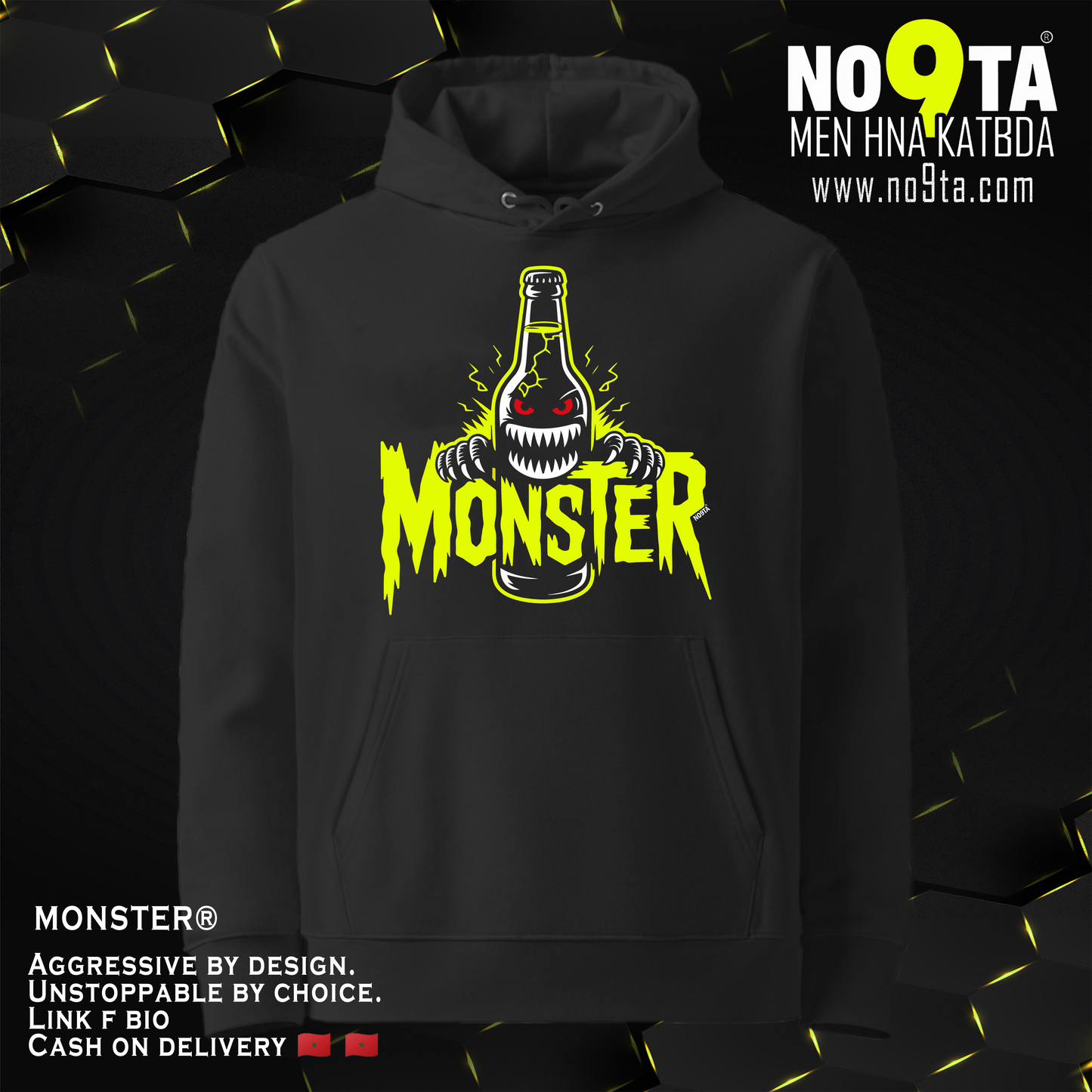 MONSTER® Streetwear Hoodie