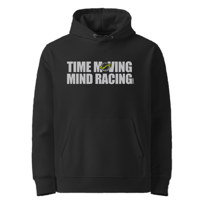 Time Moving, Mind Racing – Minimal Street Hoodie